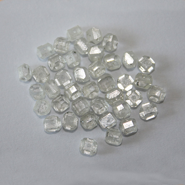 Rough uncut HPHT synthetic diamond