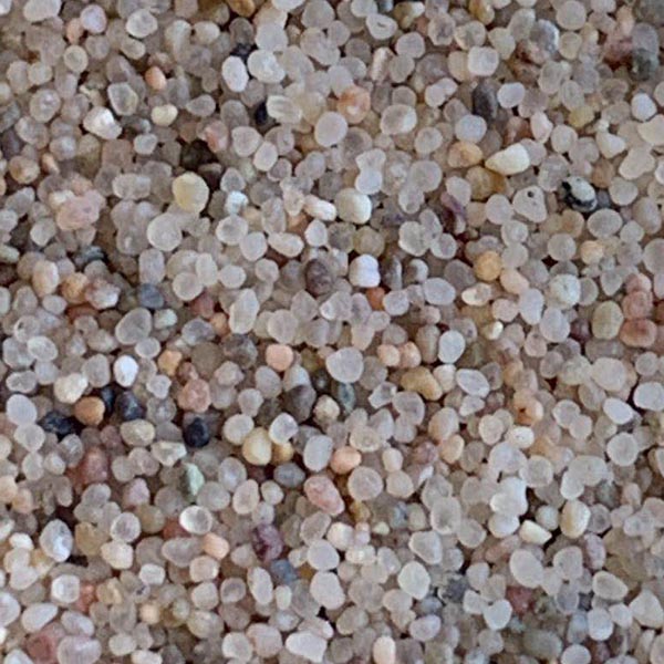 Natural quartz sand
